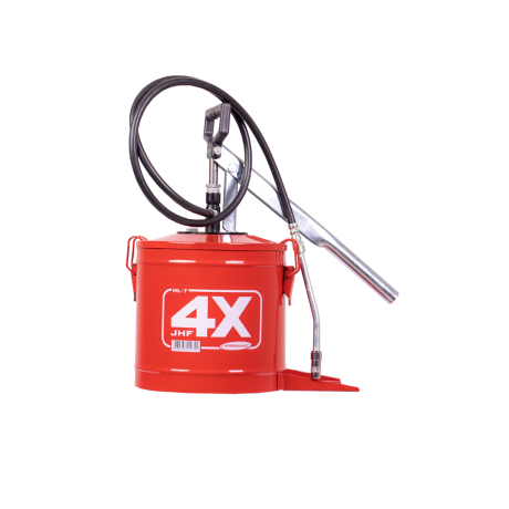 Bomba Manual para Graxa 7kg Vermelho HL-7 HYDRONLUBZ