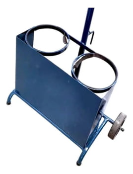 Carrinho Para Cilindro Solda Ppu (oxigenio 1m³ / Acetileno) Carrinho Para Cilindro Solda Ppu (oxigenio 1m³ / Acetileno)