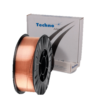 ARAME MIG AÇO CARBONO DE 1,0MM ER70S-6 ROLO COM 15KG TECNO ALLOYS