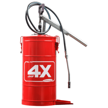 Bomba Manual para Graxa 14kg Vermelho HL-14 HYDRONLUBZ