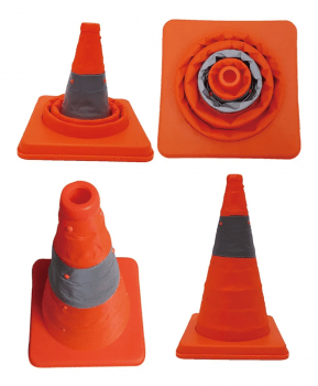 Cones Reflexivos Retrátil de Segurança Do Tráfego Cones