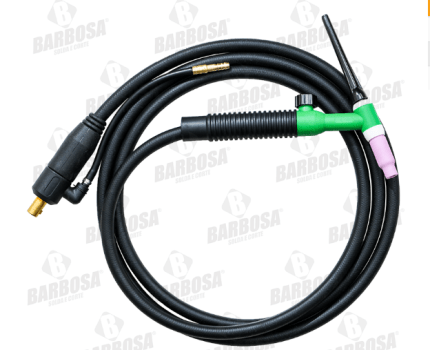 TOCHA TIG SECA - TOCHA TIG 26V - DE 3,0 METROS -ADAPTADOR 12,8MM - BARBOSA